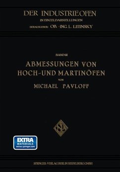 Abmessungen von Hoch- und Martinöfen - Pavloff, Michael