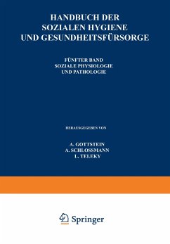 Handbuch der So¿ialen Hygiene und Gesundheitsfürsorge