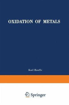 Oxidation of Metals - Hauffe, Karl