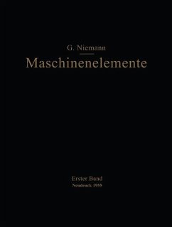 Maschinenelemente - Niemann, Gustav