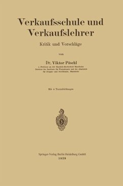 Verkaufsschule und Verkaufslehrer - Pöschl, Viktor