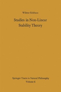 Studies in Non-Linear Stability Theory - Eckhaus, Wiktor