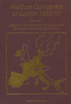 Medium Companies of Europe 1992/93 - Whiteside, R.