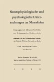 Sinnesphysiologische und psychologische Untersuchungen an Musteliden Sinnesphysiologische und psychologische Untersuchungen an Musteliden