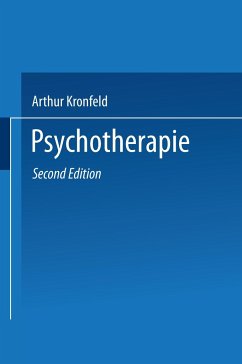 Psychotherapie - Kronfeld, Arthur