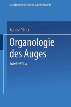 Organologie des Auges - Pütter, August;Gräfe, Alfred Karl;Hess, Carl von