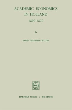 Academic Economics in Holland 1800¿1870