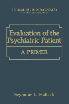 Evaluation of the Psychiatric Patient