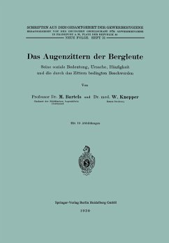 Das Augenzittern der Bergleute - Bartels, Martin;Knepper, Walter