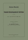 Jahres-Bericht des Chemischen Untersuchungsamtes der Stadt Breslau für die Zeit vom 1. April 1897 bis 31. März 1898 Jahres-Bericht des Chemischen Untersuchungsamtes der Stadt Breslau für die Zeit vom 1. April 1897 bis 31. März 1898