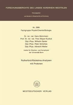 Rutherford-Rückstreu-Analysen mit Protonen