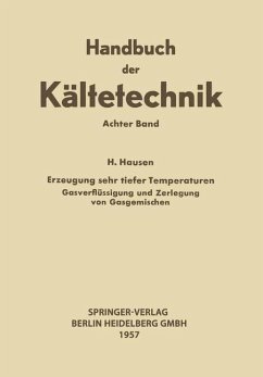 Erzeugung Sehr Tiefer Temperaturen - Hausen, Helmuth