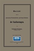 Bericht über die neuesten Fortschritte auf dem Gebiete der Gasfeuerungen Bericht über die neuesten Fortschritte auf dem Gebiete der Gasfeuerungen