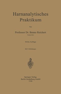 Harnanalytisches Praktikum - Reichert, Benno