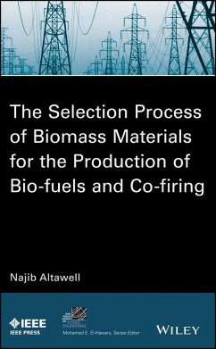 Cover The Selection Process of Biomass Materials for the Production of Bio-Fuels and Co-firing (eBook, PDF)