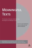 Meaningful Texts (eBook, PDF)