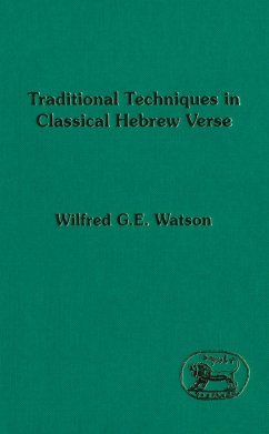 Cover Traditional Techniques in Classical Hebrew Verse (eBook, PDF)