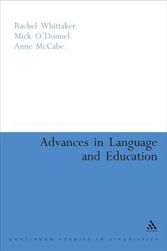 Cover Advances in Language and Education (eBook, PDF)