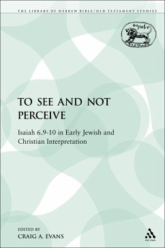 To See and Not Perceive (eBook, PDF) - Evans, Craig A.
