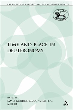 Cover Time and Place in Deuteronomy (eBook, PDF)