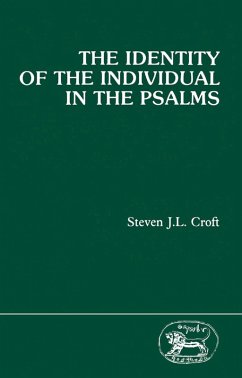 The Identity of the Individual in the Psalms (eBook, PDF) - Croft, Steven J. L.