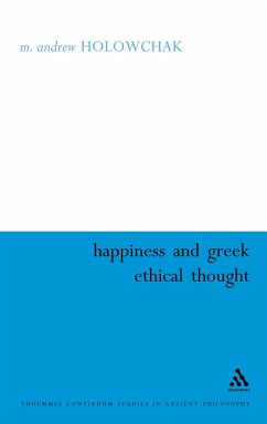 Cover Happiness and Greek Ethical Thought (eBook, PDF)