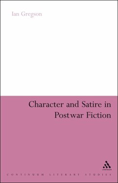 Cover Character and Satire in Post War Fiction (eBook, PDF)