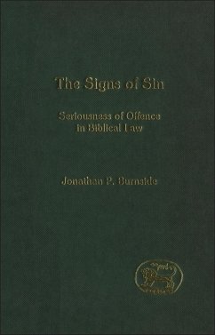 The Signs of Sin (eBook, PDF) - Burnside, Jonathan P.