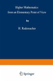 Higher Mathematics from an Elementary Point of View Higher Mathematics from an Elementary Point of View