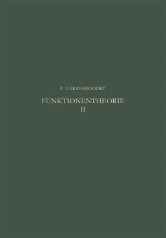 Funktionentheorie - Caratheodory, C.