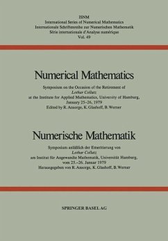 Numerical Mathematics / Numerische Mathematik - ANSORGE;GLASHOFF;Werner