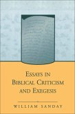 Essays in Biblical Criticism and Exegesis (eBook, PDF)