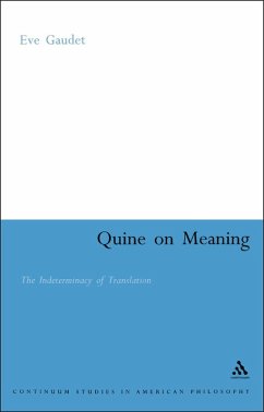 Cover Quine on Meaning (eBook, PDF)