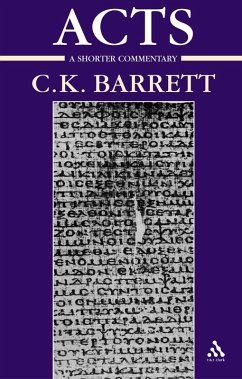 Acts of the Apostles (eBook, PDF) - Barrett, C. K.