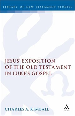 Cover Jesus' Exposition of the Old Testament in Luke's Gospel (eBook, PDF)