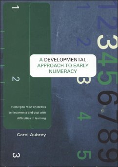 A Developmental Approach to Early Numeracy (eBook, PDF) - Aubrey, Carol
