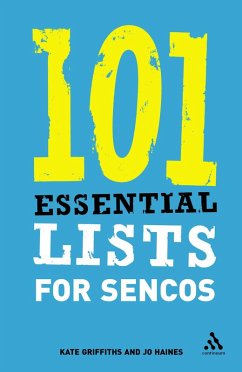 101 Essential Lists for SENCOs (eBook, PDF) - Griffiths, Kate; Haines, Jo