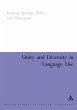 Unity and Diversity in Language Use... - Bild 1