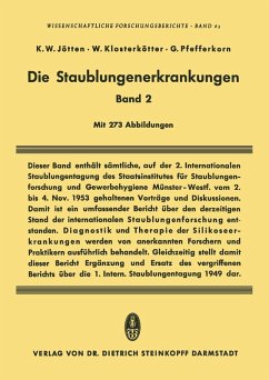 Cover Die Staublungenerkrankungen Band II