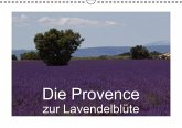 Die Provence zur Lavendelblüte (Wandkalender immerwährend DIN A3 quer)