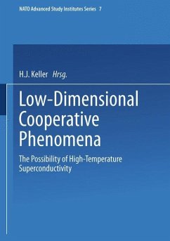 Low-Dimensional Cooperative Phenomena - Keller, H. J.