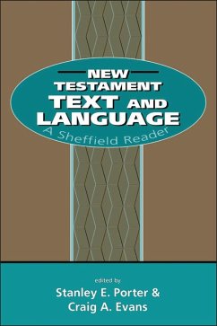 New Testament Text and Language (eBook, PDF)