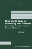 Discrete Groups in Geometry and Analysis Discrete Groups in Geometry and Analysis