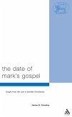The Date of Mark's Gospel (eBook, PDF)
