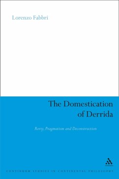 The Domestication of Derrida (eBook, PDF) Cover The Domestication of Derrida (eBook, PDF)
