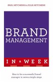 Brand Management In A Week (eBook, ePUB)