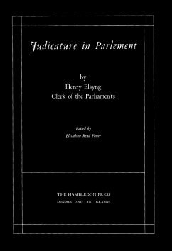 Judicature in Parlement (eBook, PDF) - Elsyng, Henry