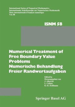 Numerical Treatment of Free Boundary Value Problems / Numerische Behandlung freier Randwertaufgaben - Albrecht; Collatz; HOFFMANN