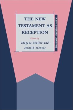 Cover The New Testament as Reception (eBook, PDF)