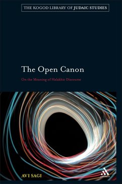 The Open Canon (eBook, PDF) - Sagi, Avi